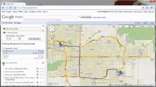Google Maps Point A To Point B Directions [upl. by Hartzel988]