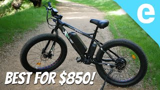 Ecotric 500W fat tire ebike review 850 and not bad [upl. by Aruat]