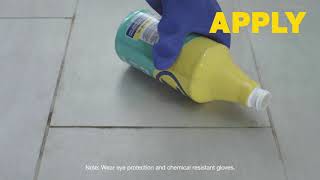 Floor Grout Cleaner amp Brightener [upl. by Sylado]