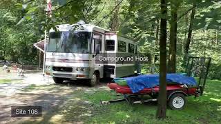 Indiana Tippecanoe River State Park Campground [upl. by Baird551]