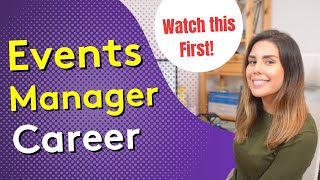 EVENTS MANAGER CAREER  What to Know Before Choosing this Career [upl. by Nos]