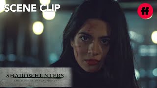 Shadowhunters  Season 2 Episode 19 Izzy Saves Jace  Freeform [upl. by Anotyal]