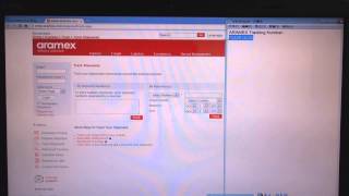 ARAMEX Tracking Online How to Track Aramex Parcels [upl. by Rutter]