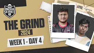 HINDI BGIS 2024  THE GRIND  Week 1 Day 4  BGMI [upl. by Isman]