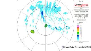 Maurice Info  Une actualité par heure  Situation Météo à 1 h 11 le 2 février 2022 [upl. by Carter]