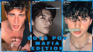 tiktok pov boys mafia edition💀✨  by freeak [upl. by Ahsurej]