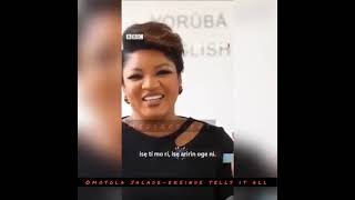 OMOTOLA JALADE EKEINDE TELLS IT ALL [upl. by Leagiba]