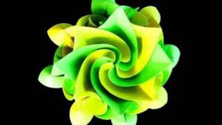 How to make an Origami Aquilegia flower [upl. by Amsirhc560]