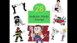 28 vanliga yrken i Sverige [upl. by Siari]