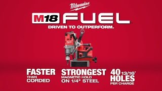 Milwaukee® M18 FUEL™ Magnetic Drill [upl. by Farhsa]