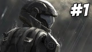 Halo 3 ODST Walkthrough  Prepare To Drop  Mombasa Streets  Part 1 Xbox 360 [upl. by Ynnaffit]