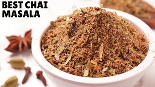 Homemade CHAI MASALA Recipe And Techniques On How To Use It For The Perfect Chai  चाय मसाला [upl. by Nairrad437]