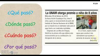 LA NOTICIA Primer grado [upl. by Narak]