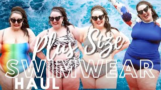 CHEAP PLUS SIZE SWIMSUITS TRY ON HAUL [upl. by Ledoux]