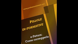 Come correggere una fattura elettronica [upl. by Laureen]