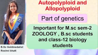 Allopolyploidy Autopolyploidy [upl. by Akienahs]