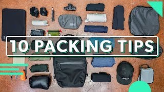 10 Minimalist Packing Tips For Your Next Trip amp How To Pack Better For Travel [upl. by Zink]