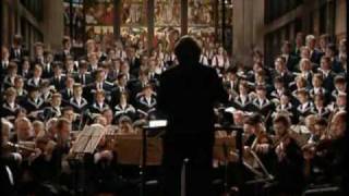 Bach Matthäuspassion  Thomanerchor quotKommt ihr Töchter helft mir klagenquot [upl. by Artemus335]