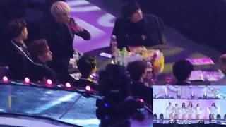 Shinee Reaction APink  NoNoNo23rd Seoul Music Award [upl. by Alekehs]