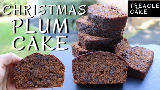 PLUM CAKE  CHRISTMAS  TREACLE CAKE  HOW TO MAKE MOIST DARK TREACLE CAKE simplydelicious5565 [upl. by Ennayrb183]