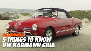 5 Things To Know About The VW Karmann Ghia [upl. by Lucina]