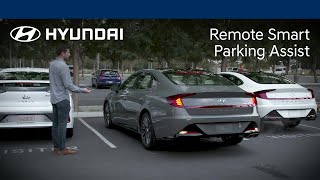 Remote Smart Parking Assist  Hyundai [upl. by Ataynek]