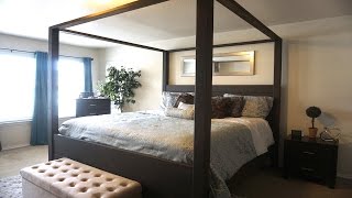 How to make a canopy bed [upl. by Florie]