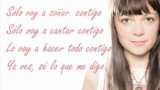 Letra Contigo  Natalia Lafourcade Con El Canto Del Loco [upl. by Arbba812]