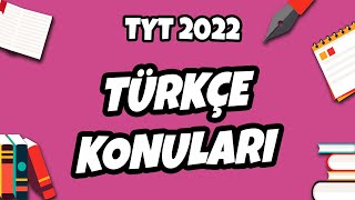 TYT 2022 Türkçe Konuları Neler Başlıyoruz hedefekoş [upl. by Pollak]