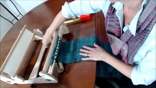 A Simple Method to Remove Weaving from the Rigid Heddle Loom [upl. by Seldon]