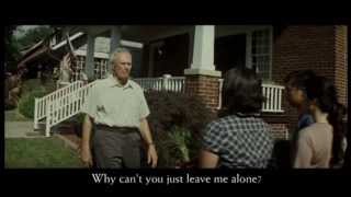 Gran Torino clip5 part 1  quotGet off my lawnquot [upl. by Ocirderf]