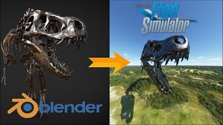 How to bring 3d model to flight simulator 2020 Easy step by step Guide [upl. by Walker9]