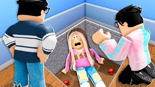 BEST FRIEND Trapped My Girlfriend UNDERGROUND Roblox Bloxburg [upl. by Horace]