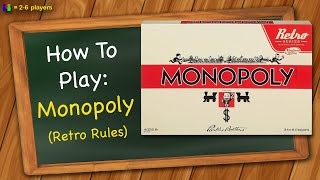 How to play Monopoly Retro Series [upl. by Ariana]