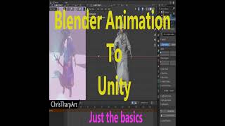 Animation from Blender 3D to Unity 3D fast [upl. by Thenna]