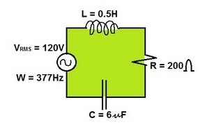 Physics 49 RCL Circuits 1 of 2 Reactance and Impedance explained example [upl. by Grinnell737]