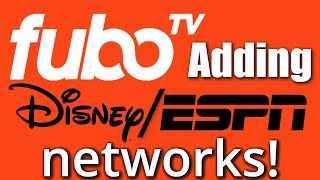 Fubo TV Set to Make Major Changes  Adding DisneyESPN  Will They Compete With YouTube TV amp HULU [upl. by Duester]