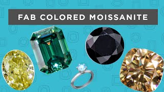 Everything you need to know about colored moissanite Is it permanent or temporary [upl. by Zetnas]