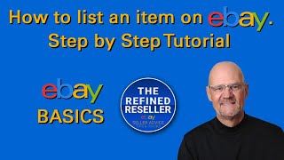 How to List an Item on eBay Step by Step Tutorial [upl. by Nonek771]