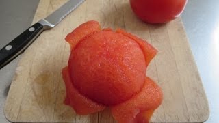 How to peel and seed a tomato [upl. by Ilzel330]