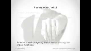 Verlobungsring welche Hand ist die Richtige [upl. by Teplitz976]