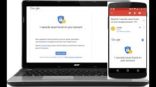 How to Fix Security Issue Found On your Google Account AndroidPC [upl. by Kannry937]