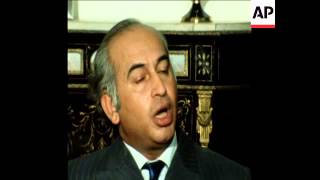 SYND 1871 AN INTERVIEW WITH ALI BHUTTO [upl. by Tracee]