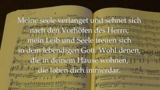 Brahms German Requiem pronunciation guide [upl. by Susejedesoj]