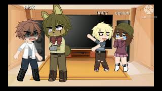 part 1 of springtrap and delilah react to Afton Family memes [upl. by Madeleine397]