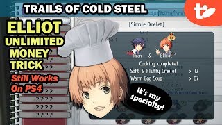 Unlimited Mira Omelet Trick Still Works Trails of Cold Steel PS4 Pro  The Legend of Heroes [upl. by Nwahsek]