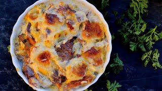 Keto Recipe  Ham amp Cheese Bake [upl. by Allemac535]