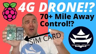 MAKE A 4G LTE RASPBERRY PI DRONE WITH LIMITLESS RANGE  The Ultimate BVLOS Guide [upl. by Anilegna201]