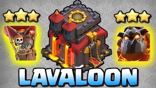 The INVINCIBLE LAVALOON in Clash of Clans  TH10 Attack Strategy [upl. by Retswerb]