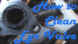 How to Clean EGR Valve 17 Full [upl. by Attemaj722]